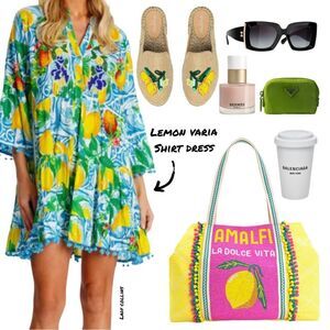 Lemon Varia Shirt Dress